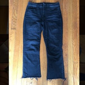 GAP High Rise Crop Boot Jeans
